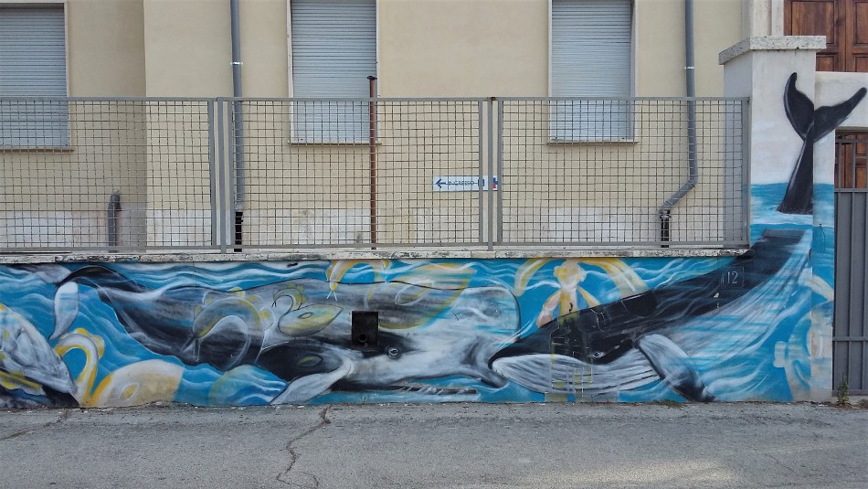 Marco Tarascio (IT), MOBY DICK - Via Fra Albenzio Marco Tarascio (IT), MOBY DICK - Via Fra Albenzio