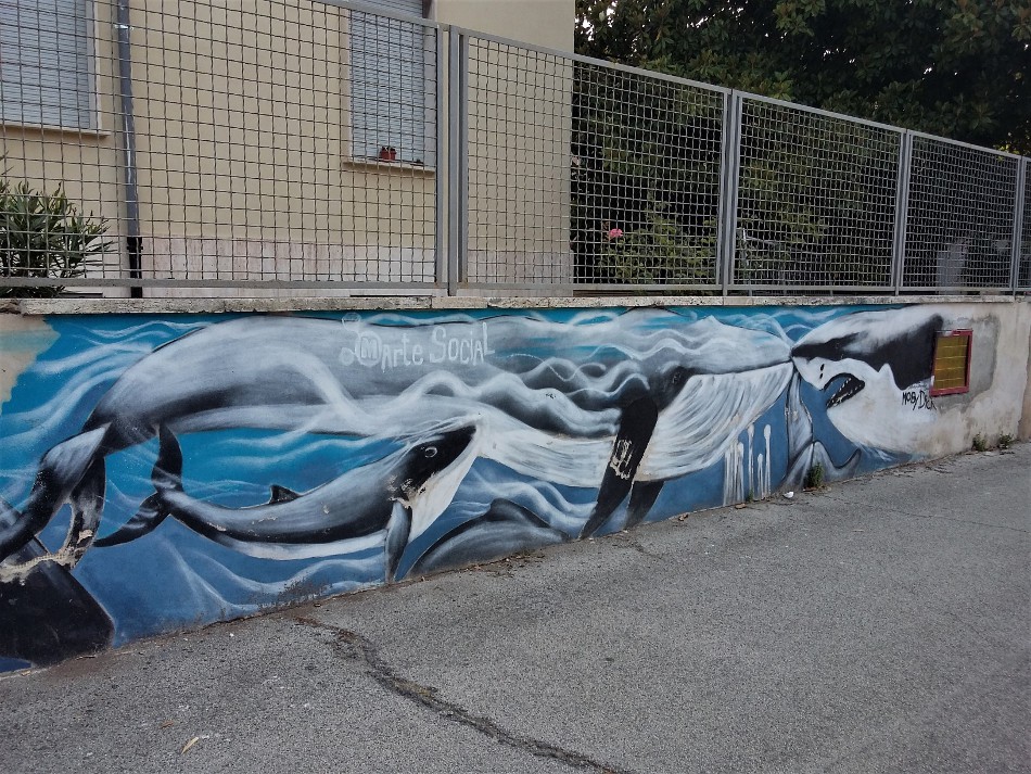 Marco Tarascio (IT), MOBY DICK - Via Fra Albenzio Marco Tarascio (IT), MOBY DICK - Via Fra Albenzio