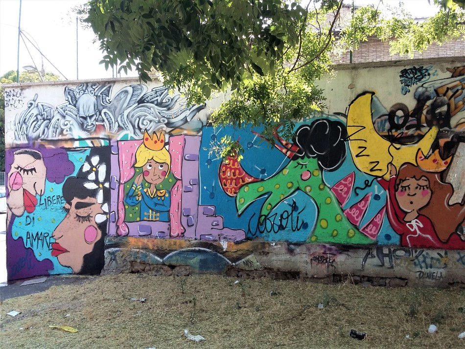 Carolì (Carolina Blanco RA-IT), 2017 - Via Fra Albenzio Carolì (Carolina Blanco RA-IT), 2017 - Via Fra Albenzio