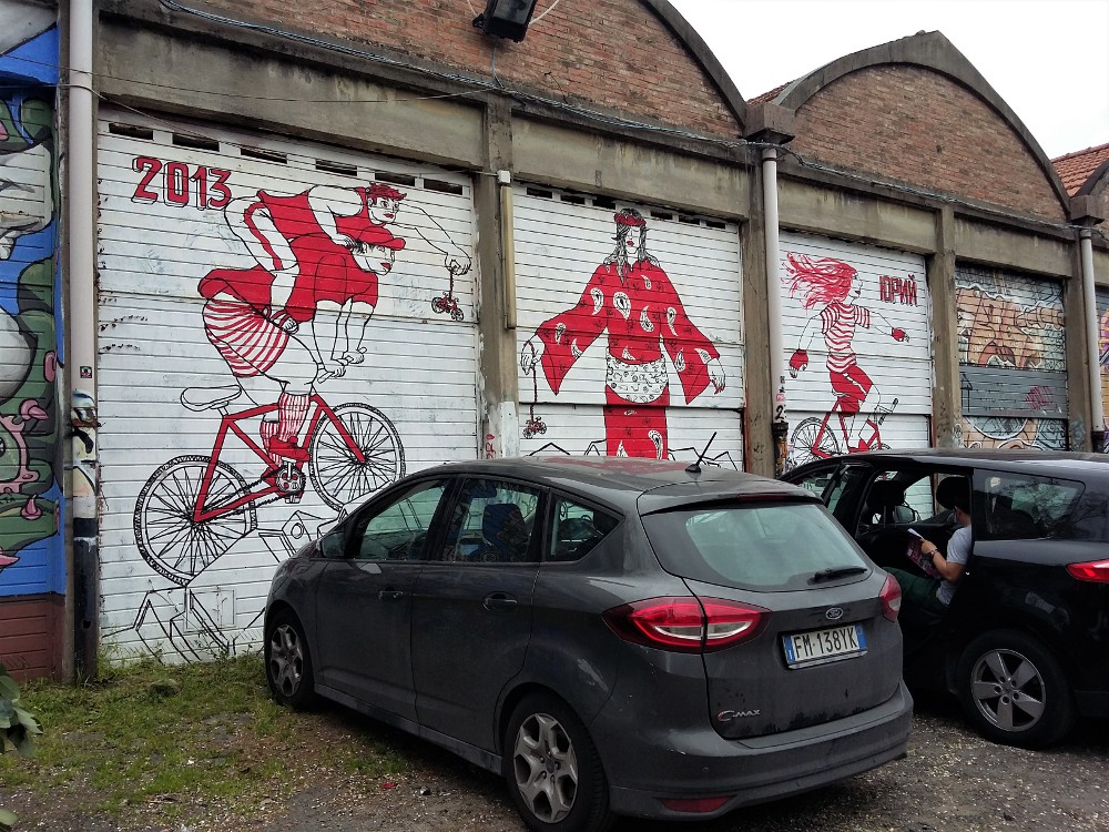 Yuri (IT), 2013 (foto 2018) - opuszczona fabryka SNIA, Via Prenestina 173 Yuri (IT), 2013 (foto 2018) - opuszczona fabryka SNIA, Via Prenestina 173