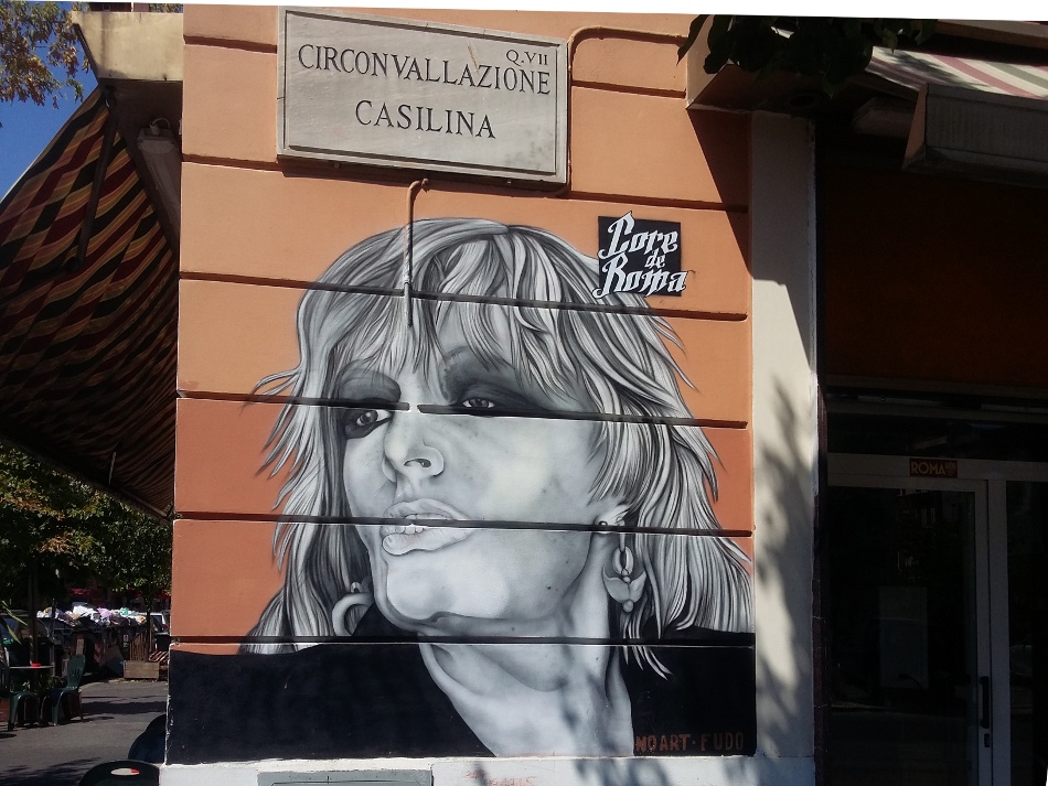 No Art, Core de Roma - Gabriella Ferri, (foto 2020), Via del Pigneto No Art, Core de Roma - Gabriella Ferri, (foto 2020), Via del Pigneto