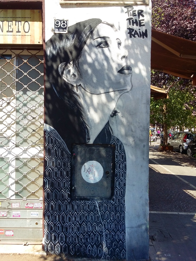 Pier the Rain (IT), (foto 2020) - Circonvallazione Casilina Pier the Rain (IT), (foto 2020), Circonvallazione Casilina