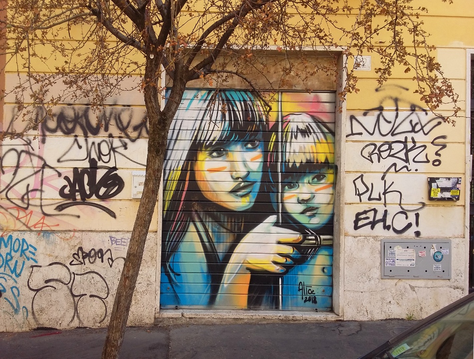 foto 2020) - via Giovanni Brancaleone Alice Pasquini (IT), (foto 2020), Via Macerata