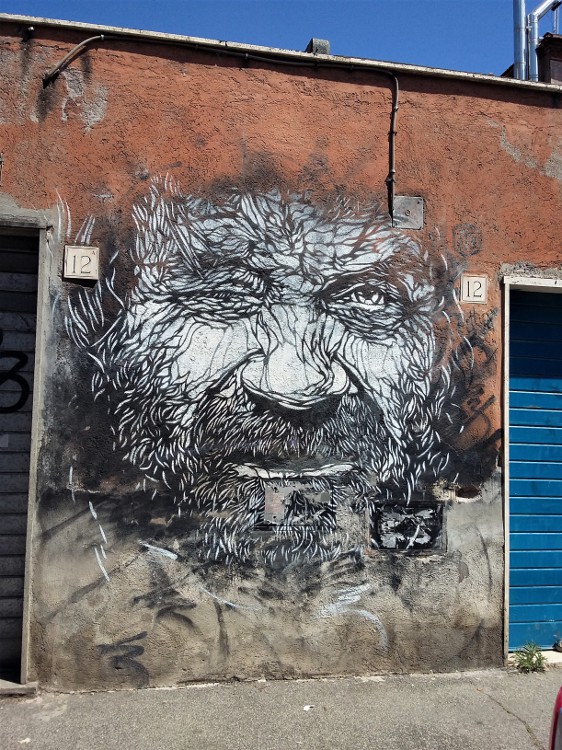 C215 (FR) - via Ciro da Urbino C215 (Christian Guémy, FR) - via Ciro da Urbino