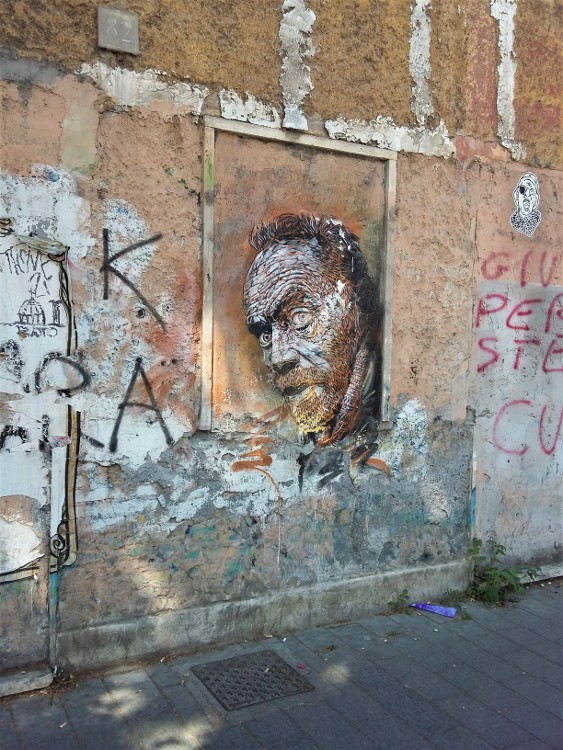 C215 (FR) - Via Tor Pignattara C215 (Christia Guémy -FR) - Via Tor Pignattara