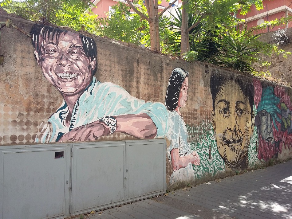 Diavù (IT), Lucamaleonte (IT), Nic Alessandrini (IT), Melting Faces& Stories & Districts - via dell'Acqua Bullicante Diavù (IT), Lucamaleonte (IT), Nic Alessandrini (IT), Melting Faces& Stories & Districts - via dell'Acqua Bullicante