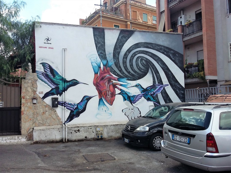 Gesta Future (IT), Pozostańmy ludźmi - via Casilina 528 Gesta Future (IT), Pozostańmy ludźmi - via Casilina 528